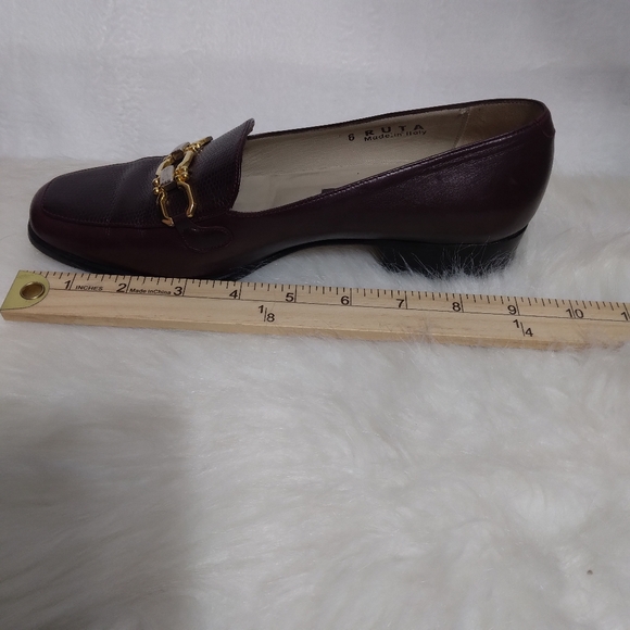 Vintage Bally Ruta Brown Loafer Women's Size 6M Made in Italy - Picture 7 of 11